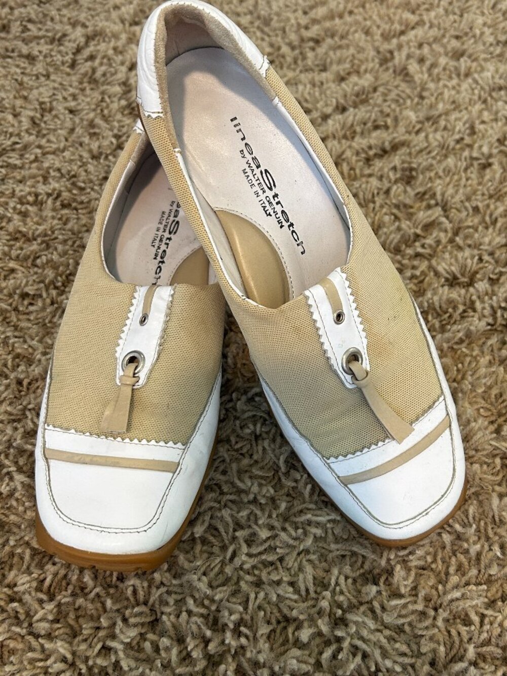 Walter Genuin Linea Stretch Ladies Slip On Golf Shoes Size 6.5